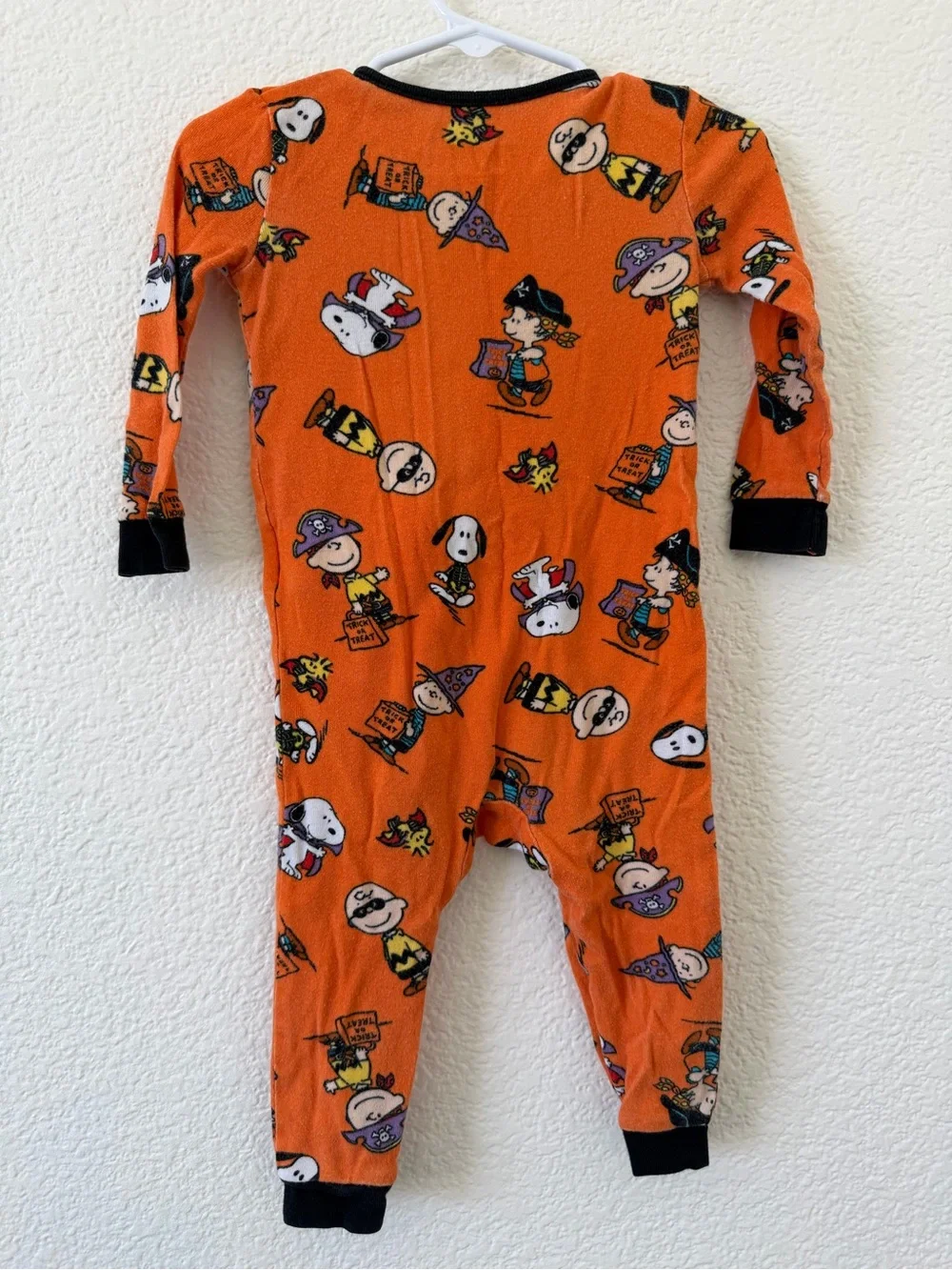 Peanuts Footless zipper Pajama